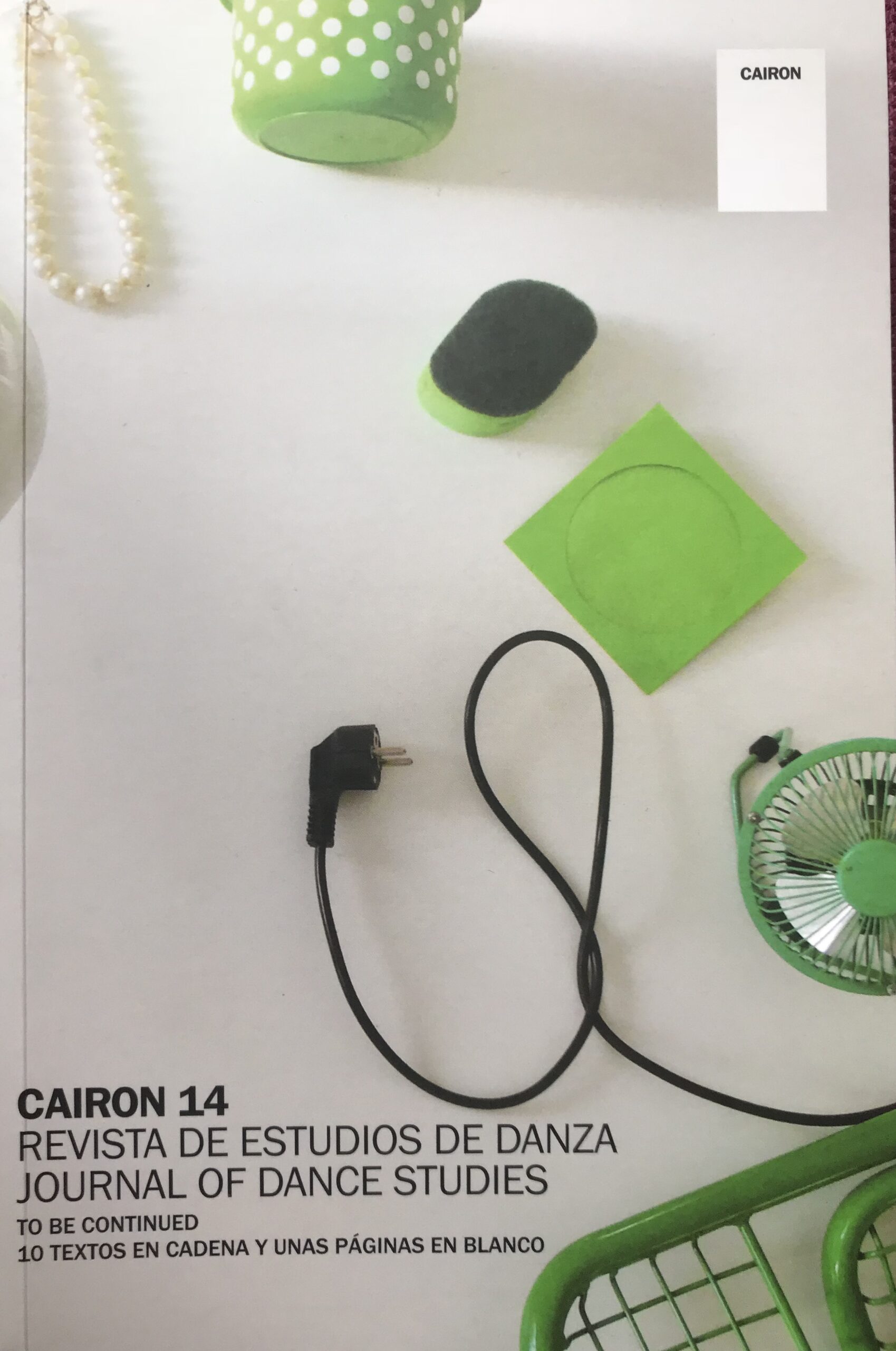 Cairon. Revista de estudios de danza