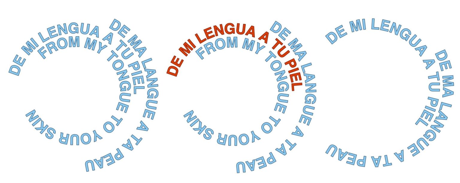 De mi lengua a tu piel