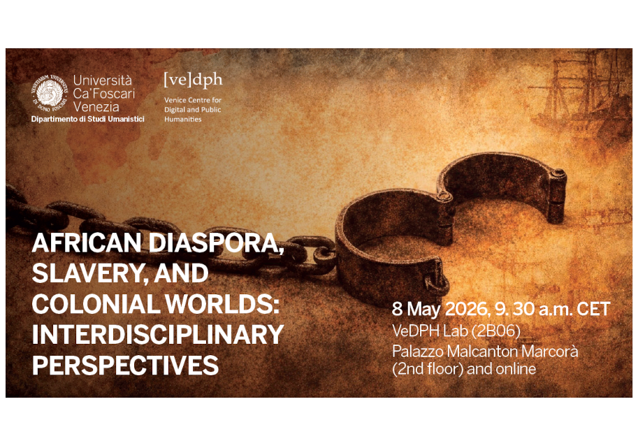 International Seminar AFRICAN DIASPORA, SLAVERY, AND COLONIAL WORLDS: INTERDISCIPLINARY PERSPECTIVES