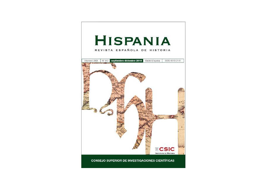 Llamada a presentación de propuestas para la sección monográfica de HISPANIA