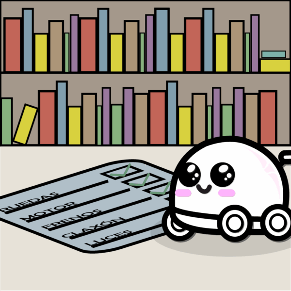 Fotografía de la pantalla de formularios en la app Fast Baby.