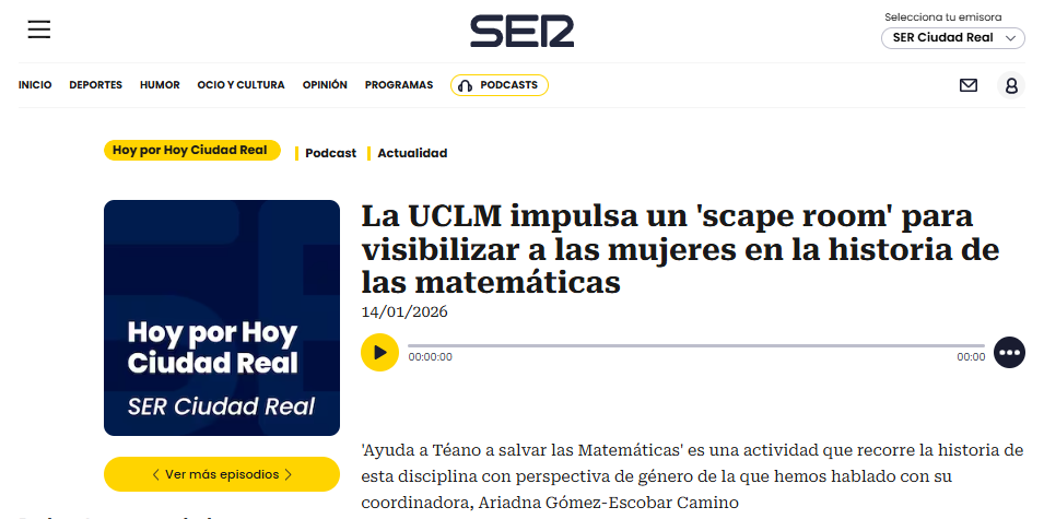 Entrevista en Cadena Ser