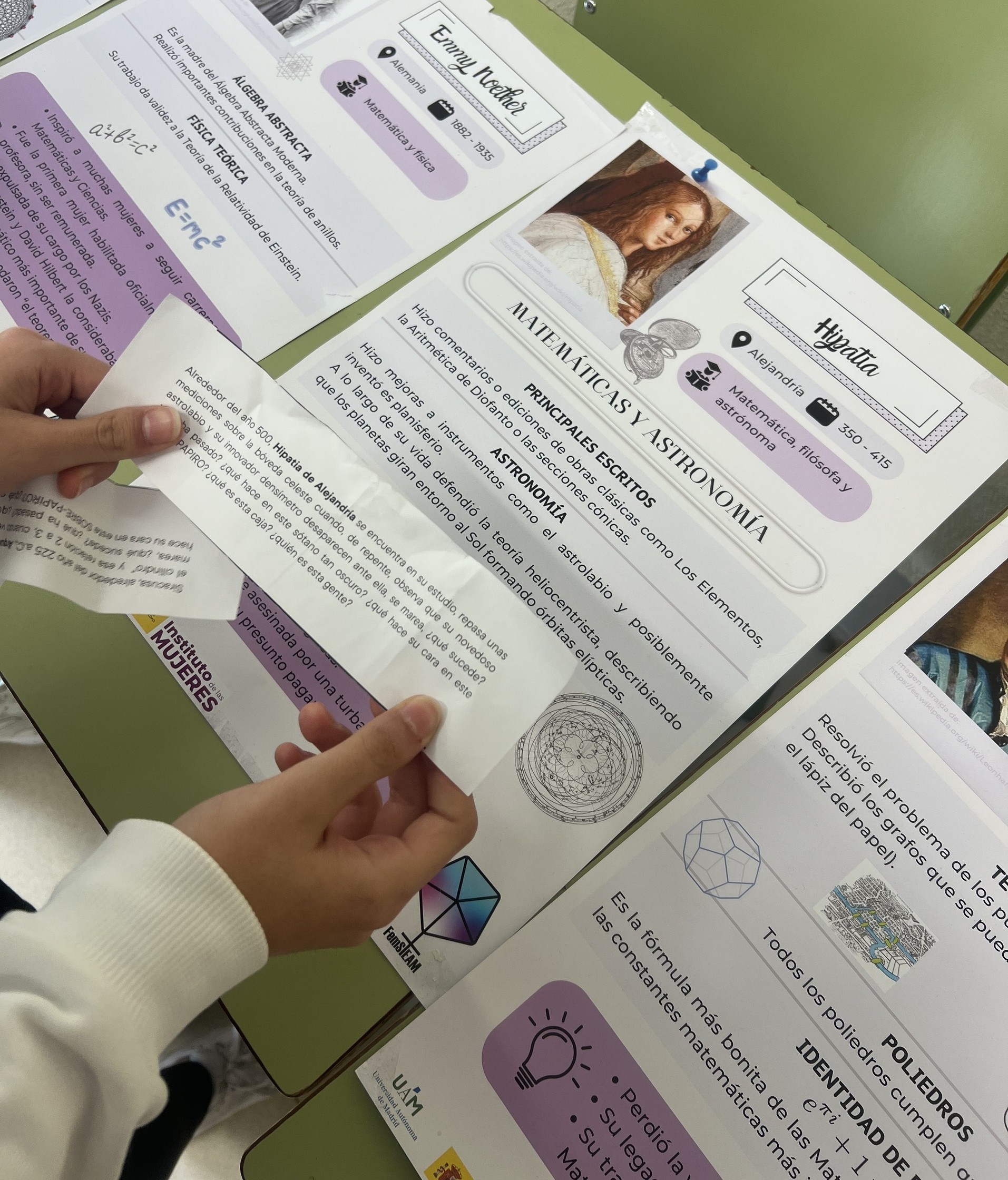 Sesión del escape educativo el IES Alfonso X el Sabio (Toledo)