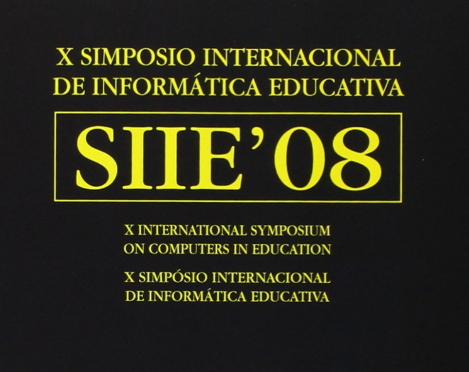 Portada décimo simposio internacional de informática educativa (SIIE'08)