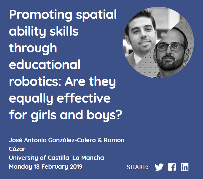 Promoting spatial ability skills through educational robotics: Are they equally effective for girls and boys?